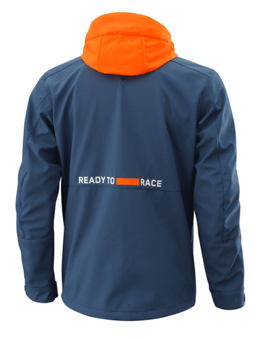 KTM GIACCA TWO 4 RIDE V2 BLU,Giacca Impermeabile KTM